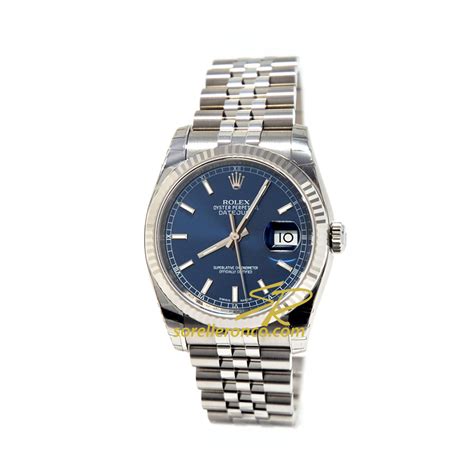 rolex datejust oro prezzo|rolex datejust blu.